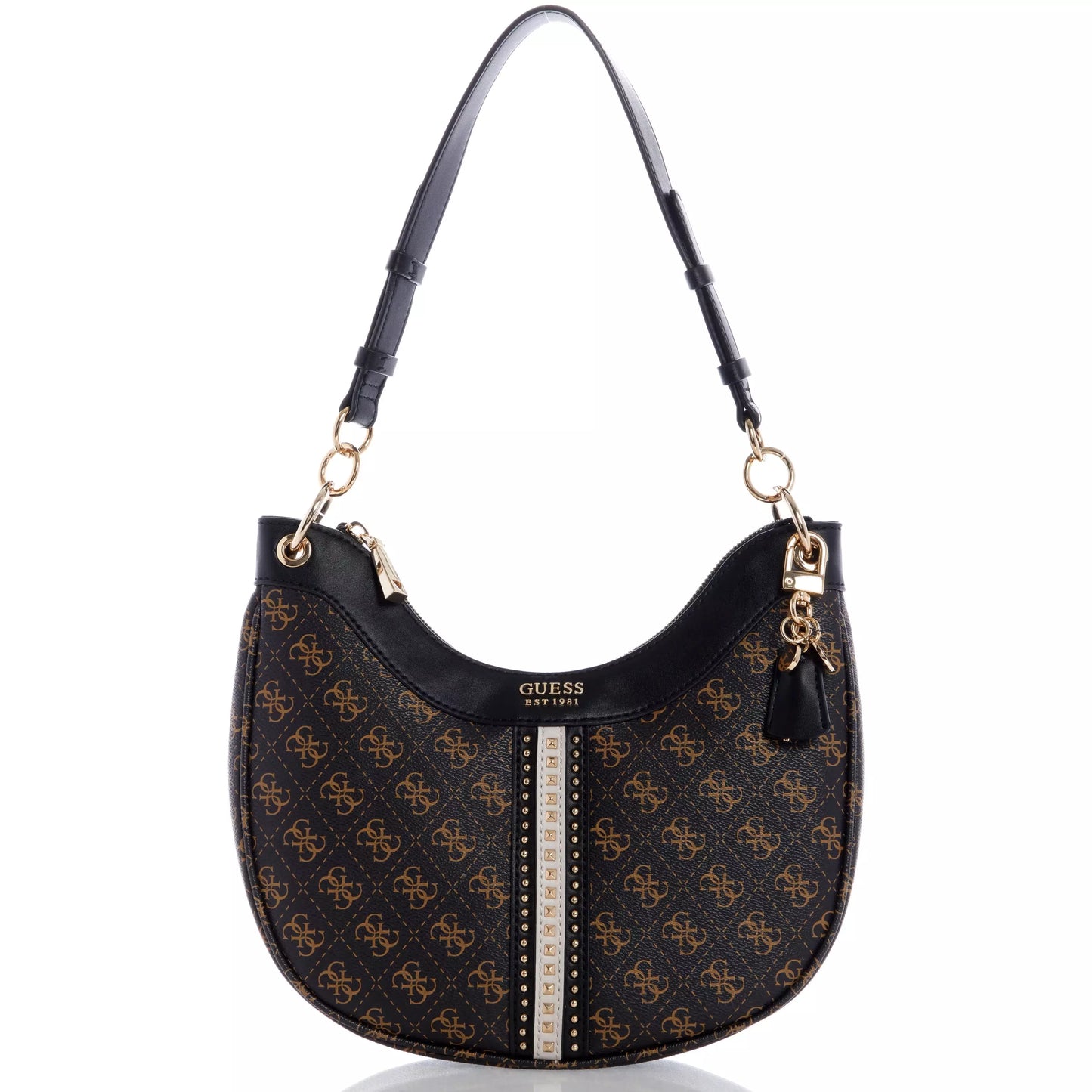 GUESS Kasinta Hobo - Brown Logo Multi