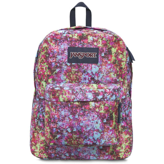 JanSport SuperBreak Backpack - Multi Flower Explosion