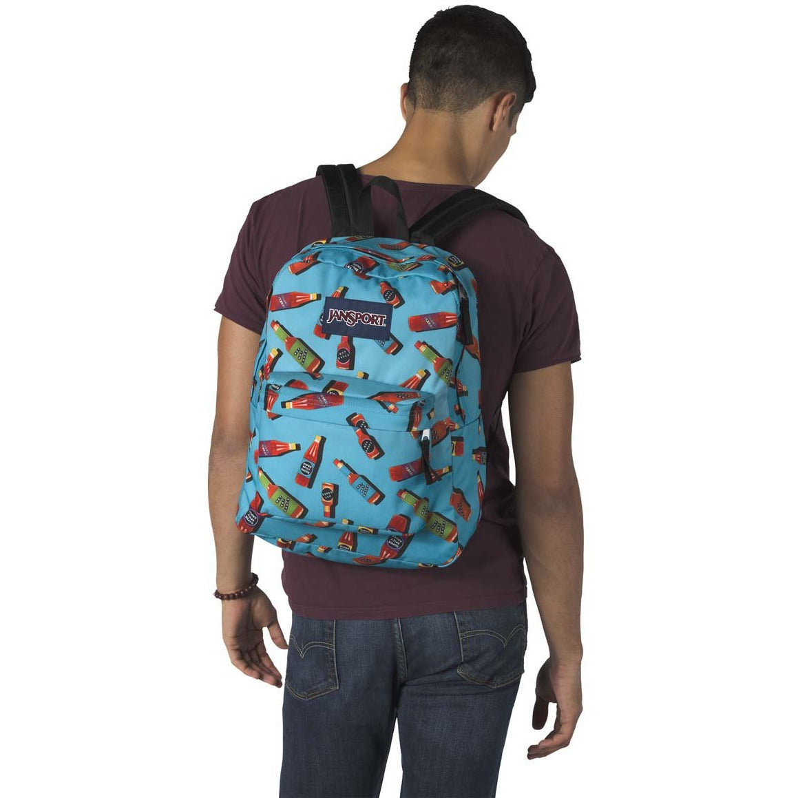 JanSport SuperBreak Backpack - Hot Sauce