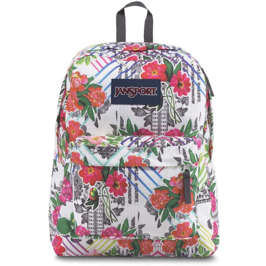 JanSport SuperBreak Backpack - Collage Floral