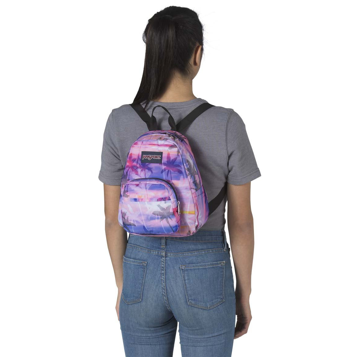 JanSport Half Pint Mini Sac à Dos - Palm Paradise
