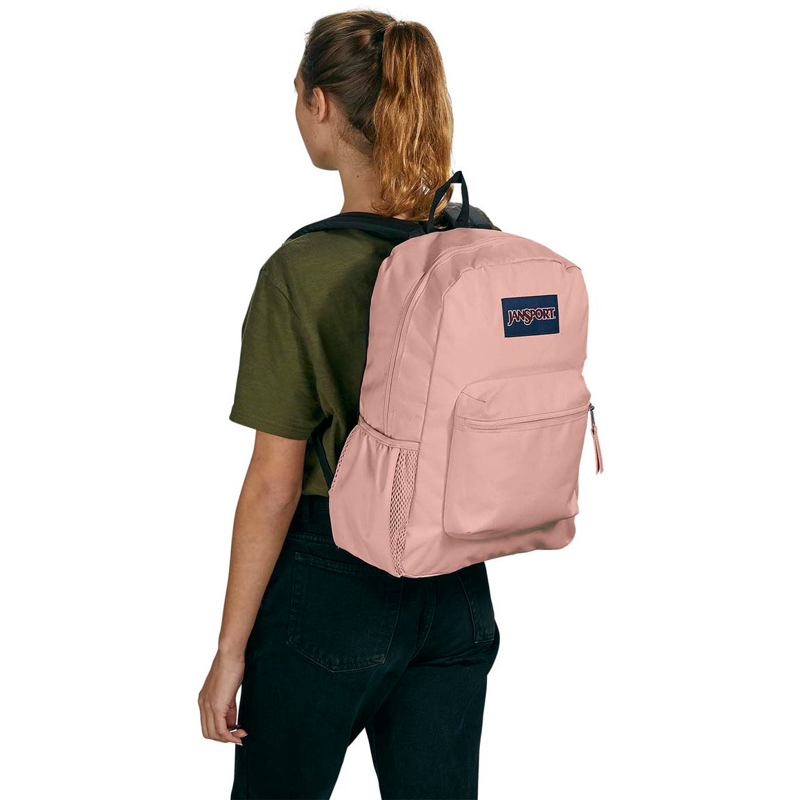 Sac à dos JanSport Cross Town - Rose Brumeux