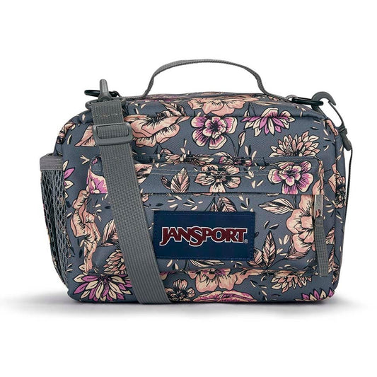JanSport Le Sac à Lunch Carryout - Graphite Gris Floral Boho