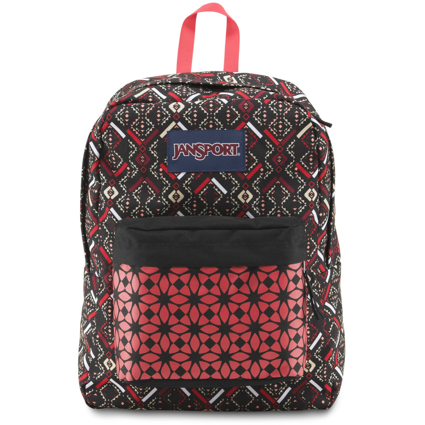 Sac à dos JanSport SuperBreak - Coral Dusk Tribal Mosaic
