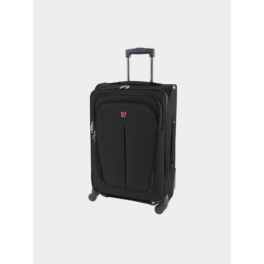 Valise souple moyenne extensible de la collection SwissGear Valais avec roulettes