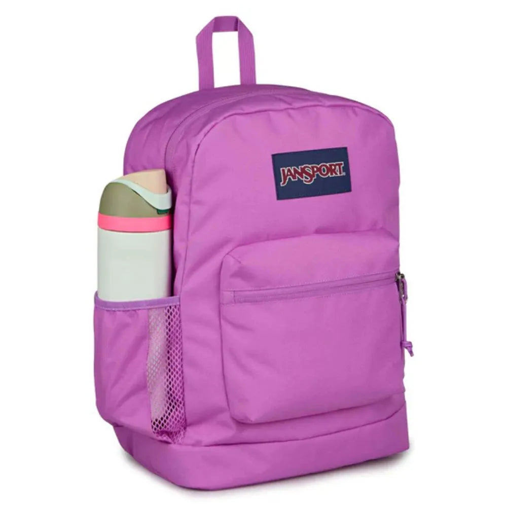 JanSport Cross Town Plus Laptop Backpack - Digital Fuchsia