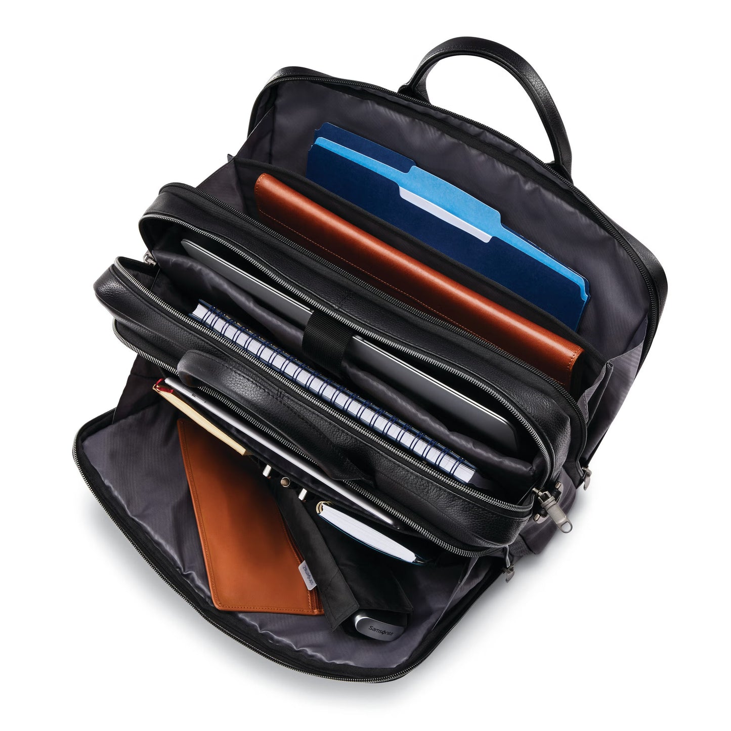 Samsonite Classic Leather Toploader 15.6"