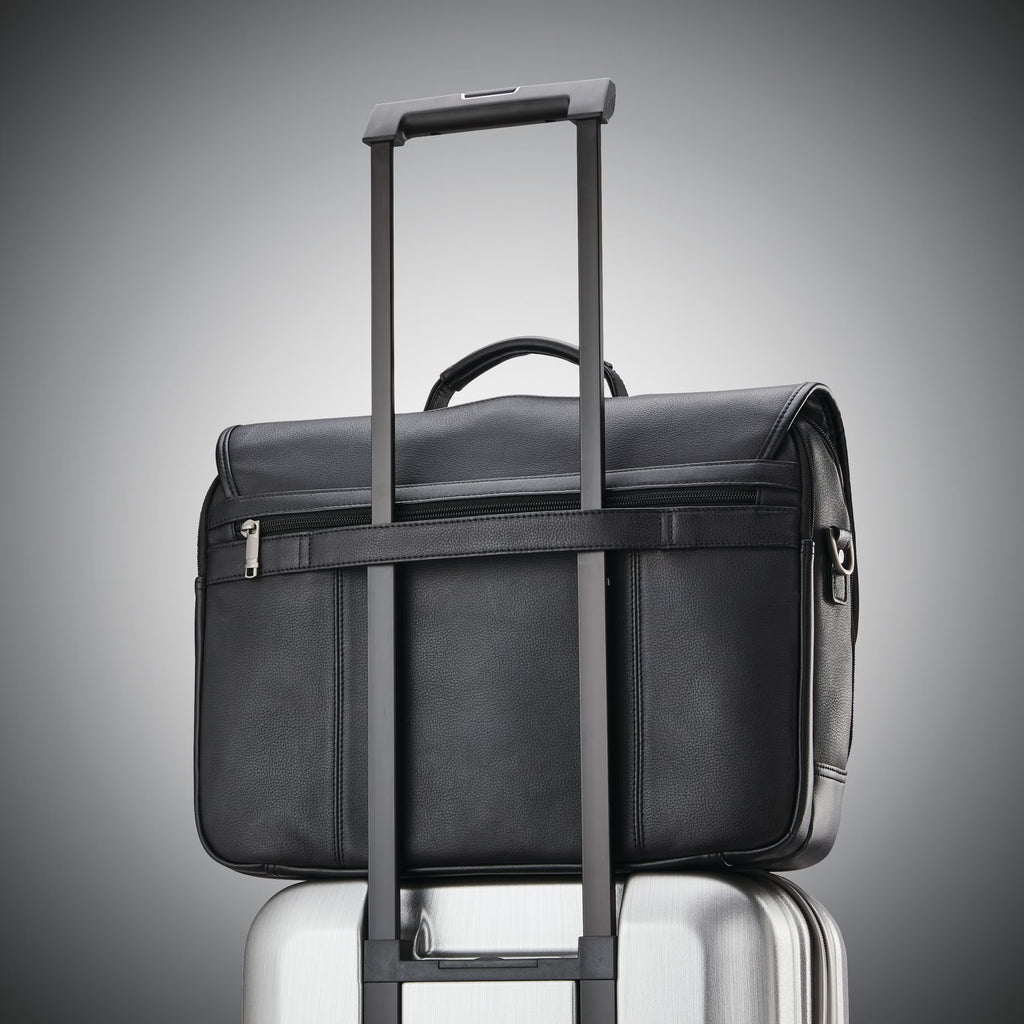 Samsonite Classic Leather Flapover 15.6"