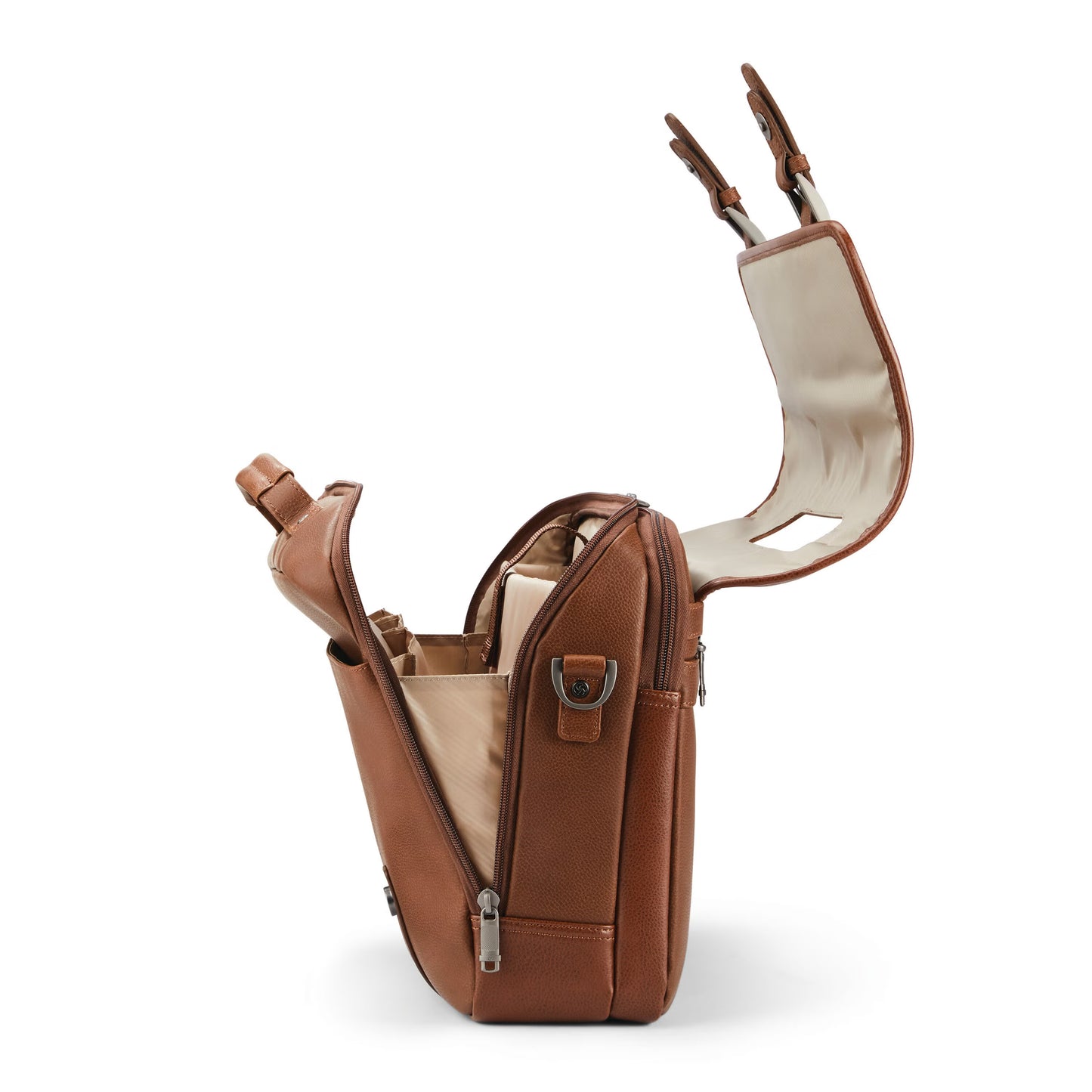Samsonite Classic Leather Flapover 15.6"