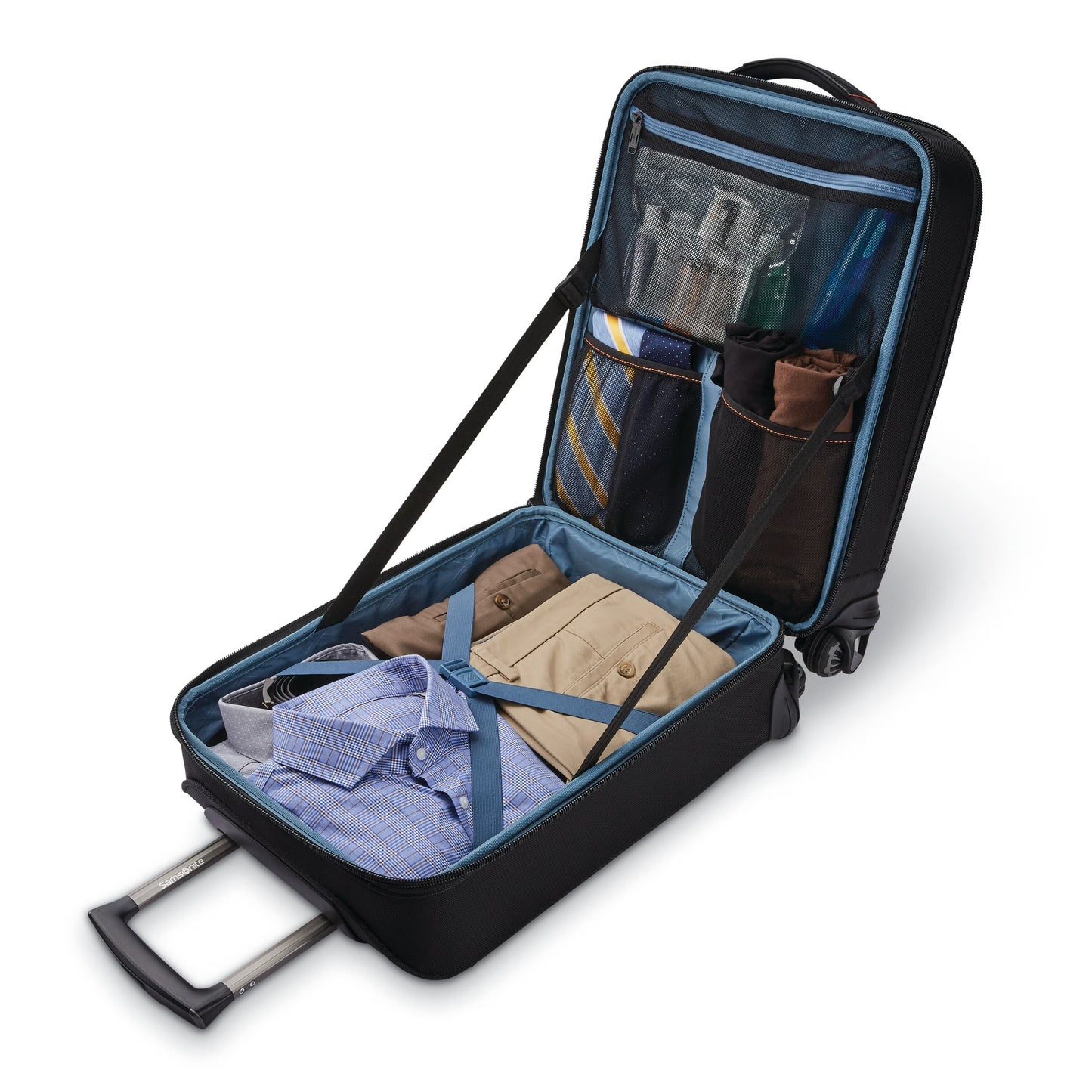 Samsonite Pro Valise à roulettes verticale Bureau mobile - Noir