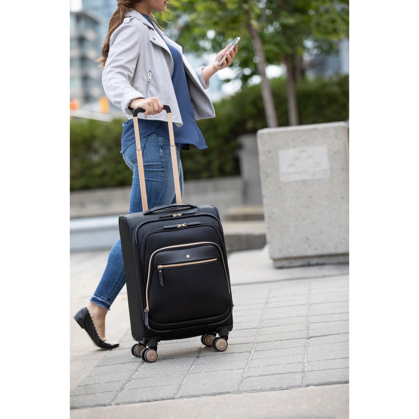 Samsonite Mobile Solution Spinner cabine extensible - Noir