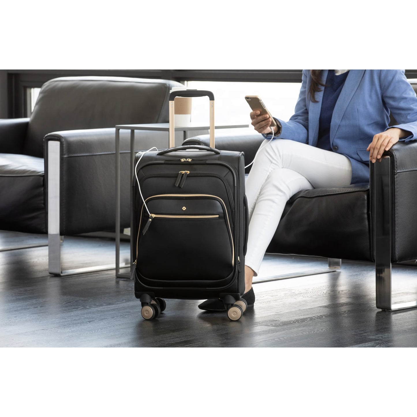 Samsonite Mobile Solution Spinner cabine extensible - Noir