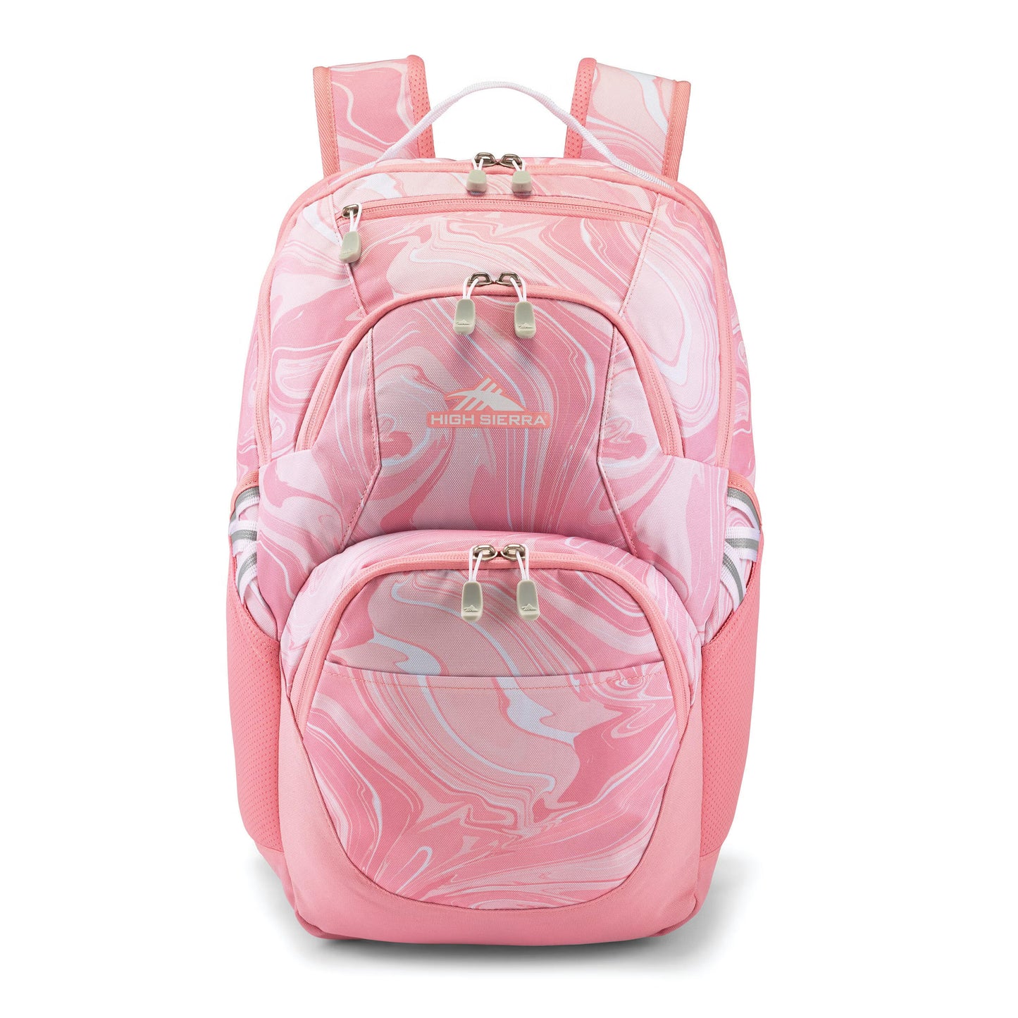 High Sierra Swoop SG Laptop Backpack - Pink Marble/Bubblegum Pink