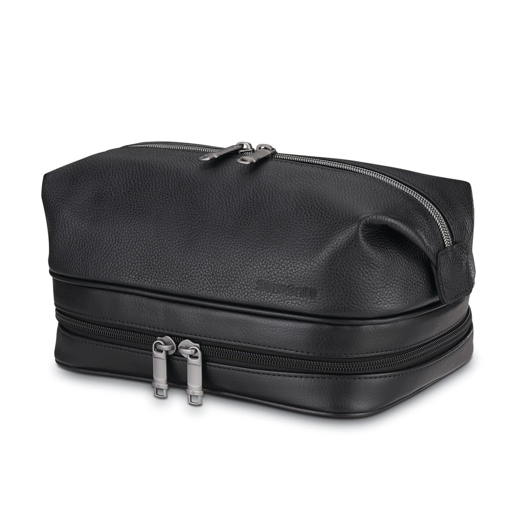 Samsonite Classic Leather Travel Kit With Zip Bottom