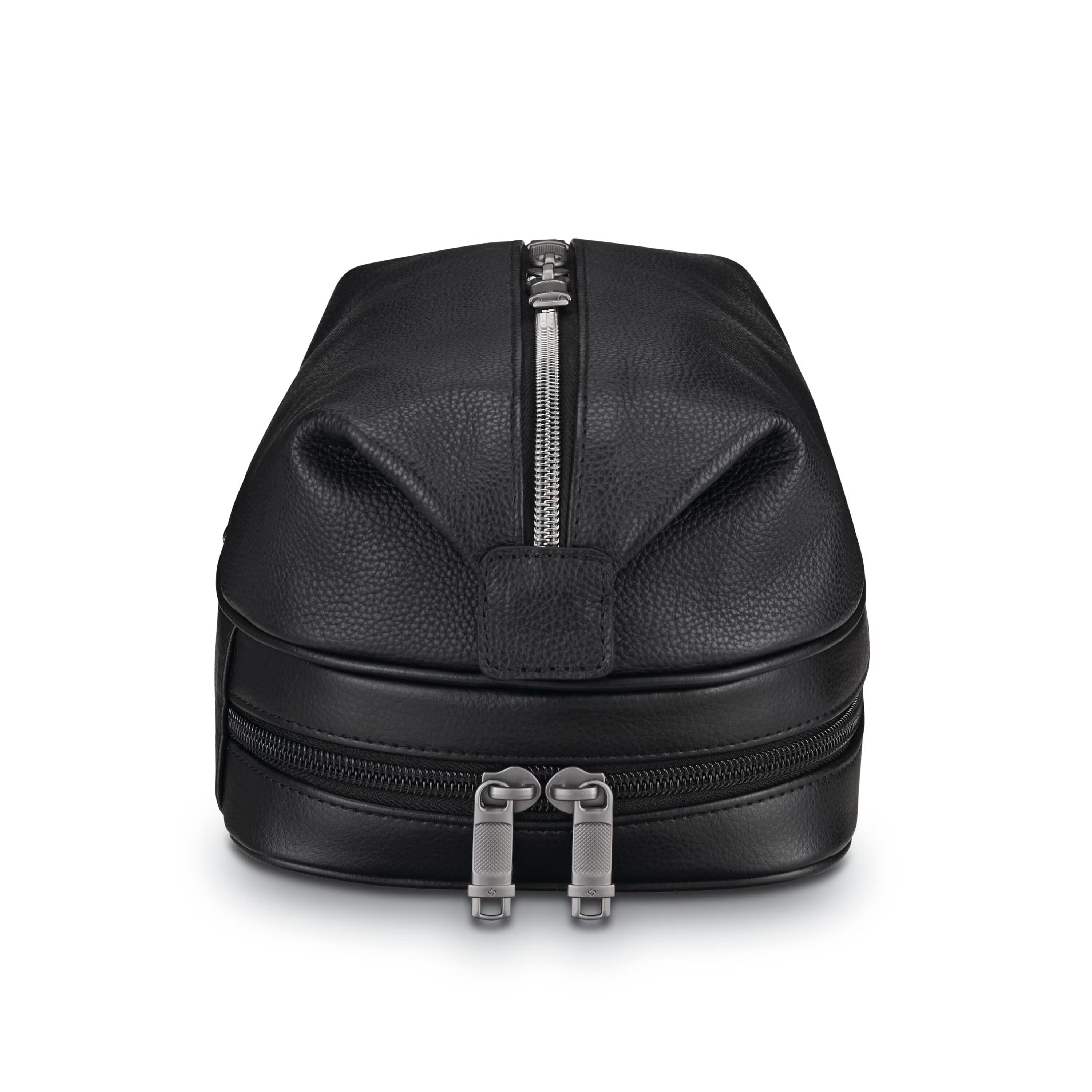 Samsonite Classic Leather Travel Kit With Zip Bottom