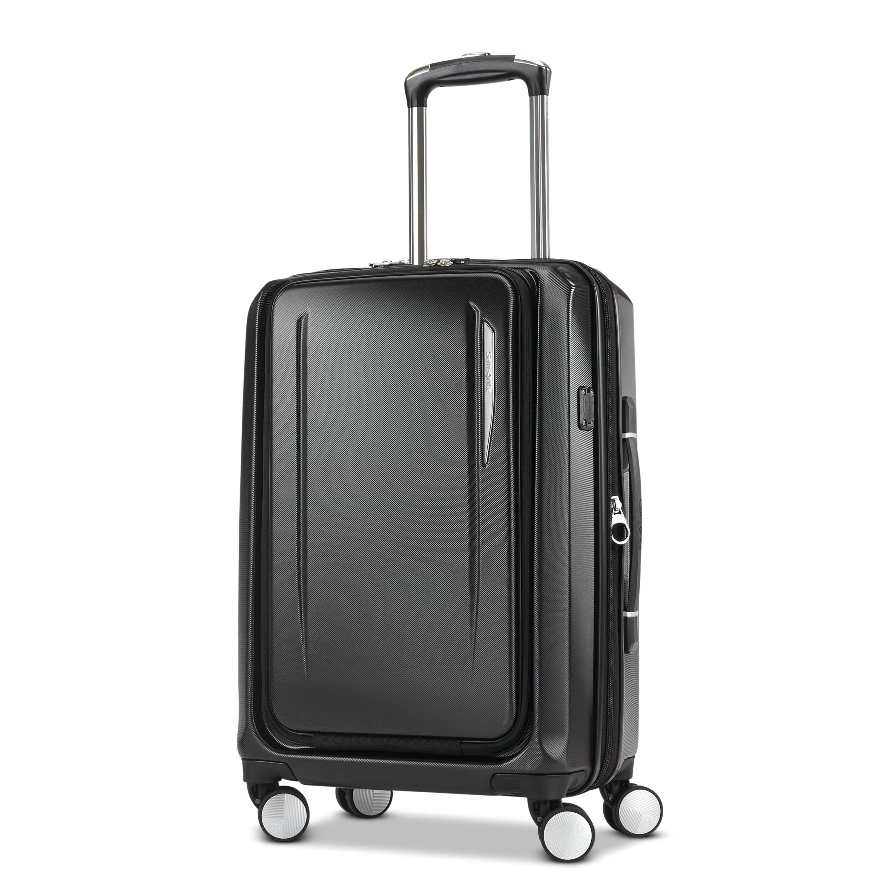 Samsonite Just Right Spinner Frontload Carry-On 15" Expandable Hardside Luggage - Graphite