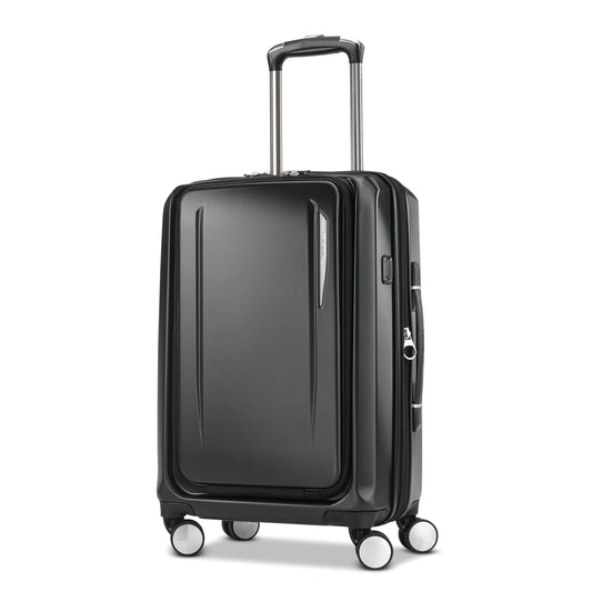 Samsonite Just Right Spinner Valise Cabine Frontale 15" Extensible Coque Rigide - Graphite