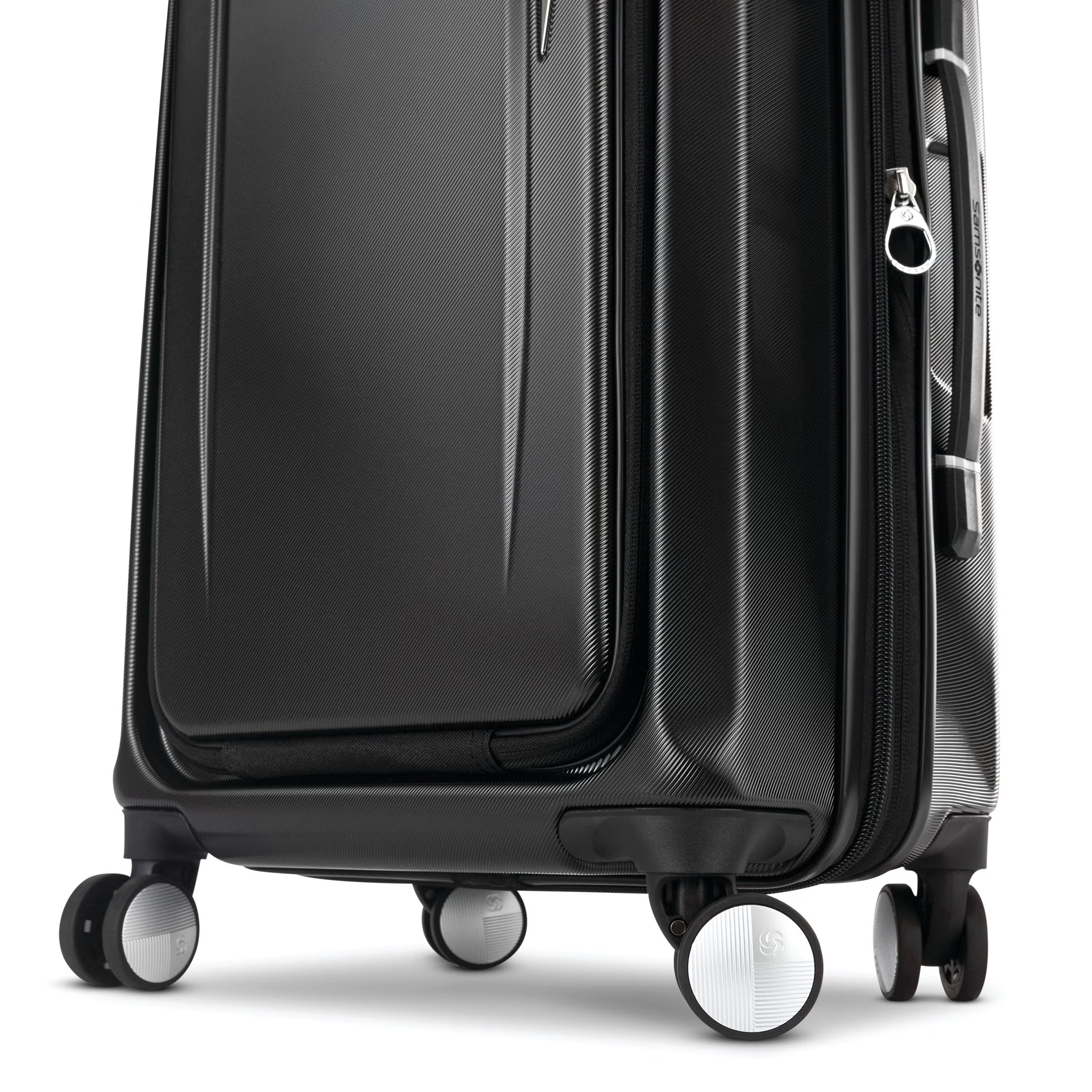 Samsonite Just Right Spinner Frontload Carry-On 15" Expandable Hardside Luggage - Graphite