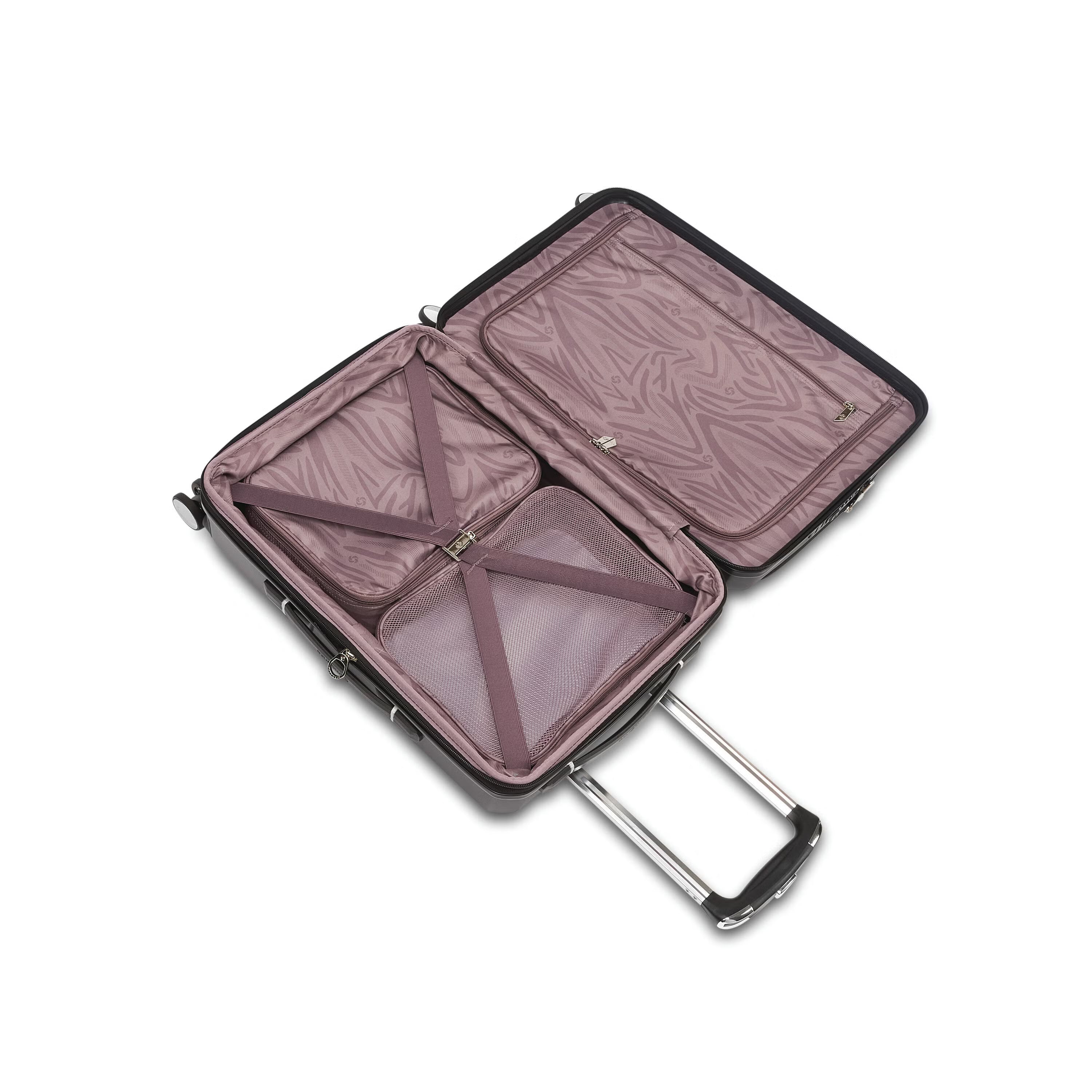 Samsonite Just Right Spinner Frontload Carry-On 15" Expandable Hardside Luggage - Graphite