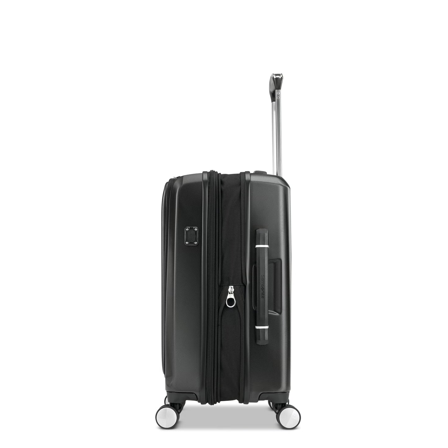 Samsonite Just Right Spinner Valise Cabine Frontale 15" Extensible Coque Rigide - Graphite