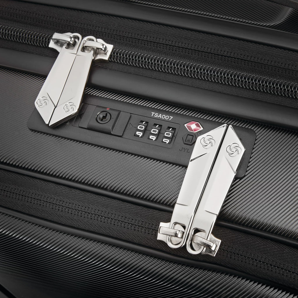 Samsonite Just Right Spinner Frontload Carry-On 15" Expandable Hardside Luggage - Graphite