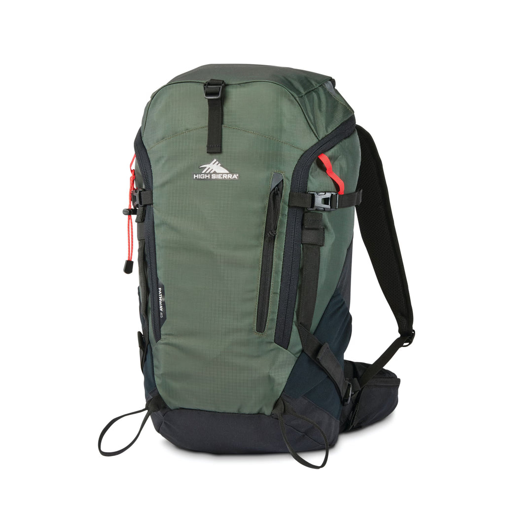 High Sierra Pathway 2.0 Frame Pack 45L - Forest Green/Black
