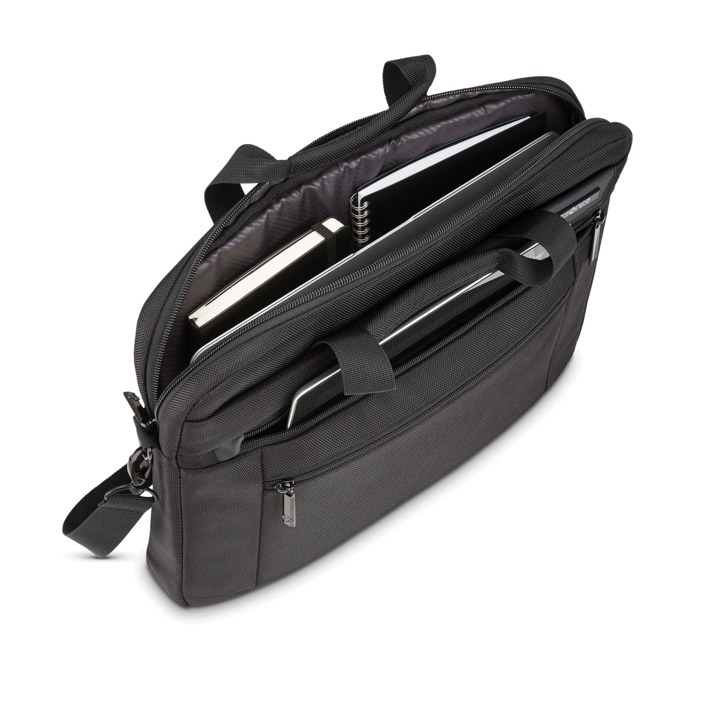 Samsonite Classic NXT Laptop Shuttle With RFID Messenger Bag - Black