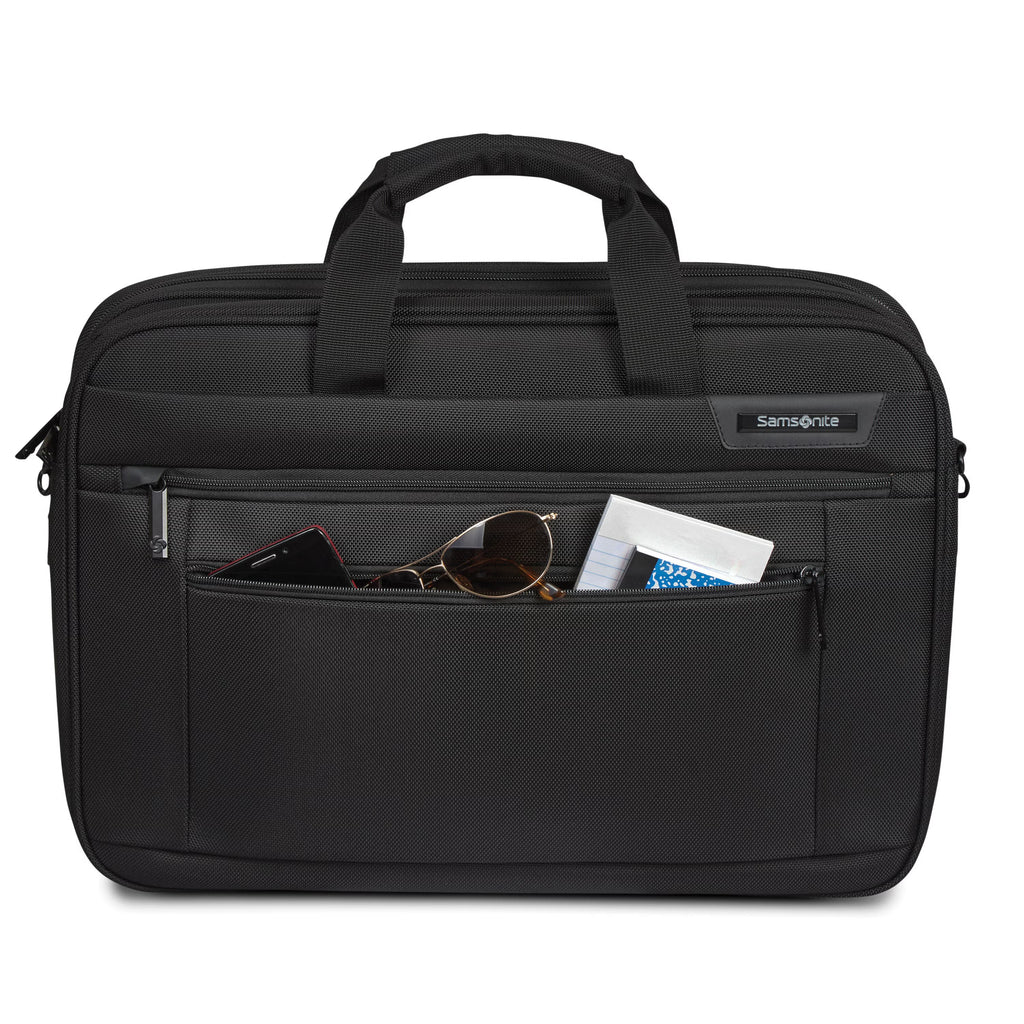 Samsonite Classic NXT 2 Gusset Brief with RFID 17" - Black