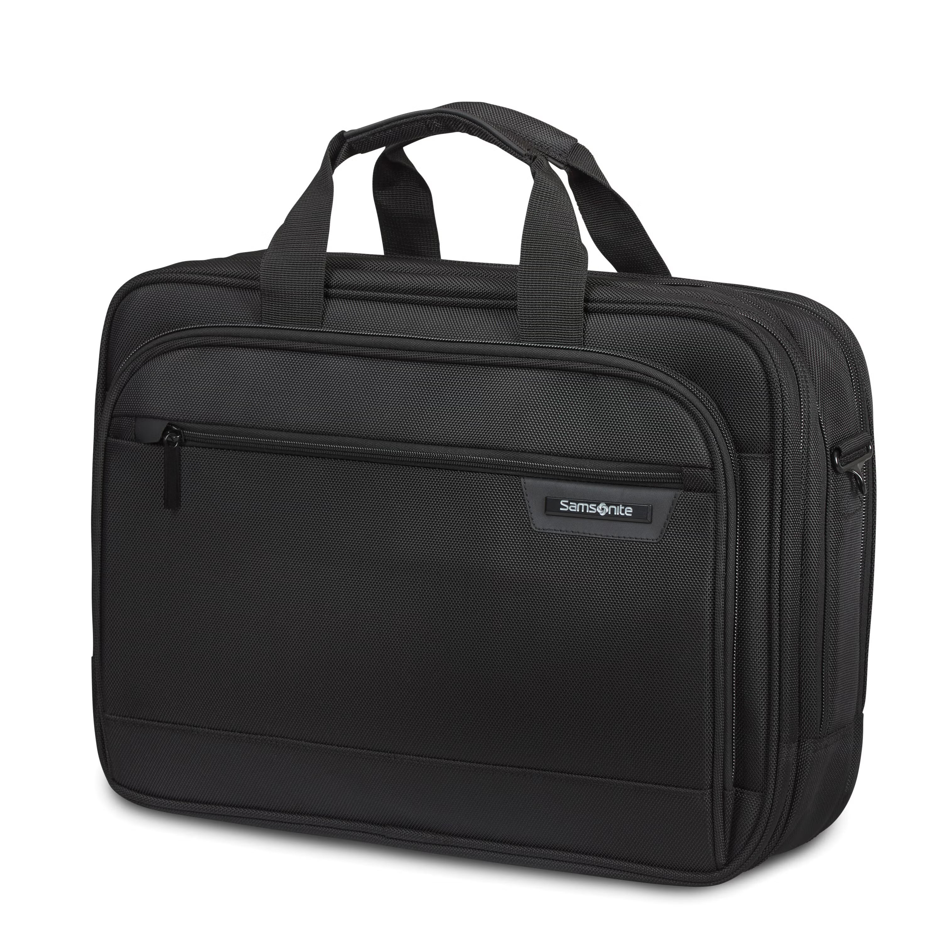 Samsonite Classic NXT 3 Gusset Brief with RFID 15.6" - Black