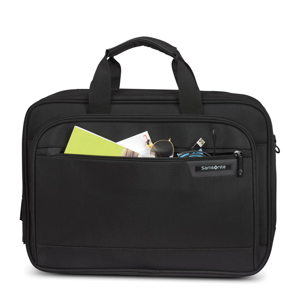 Samsonite Classic NXT 3 Gusset Brief with RFID 15.6" - Black