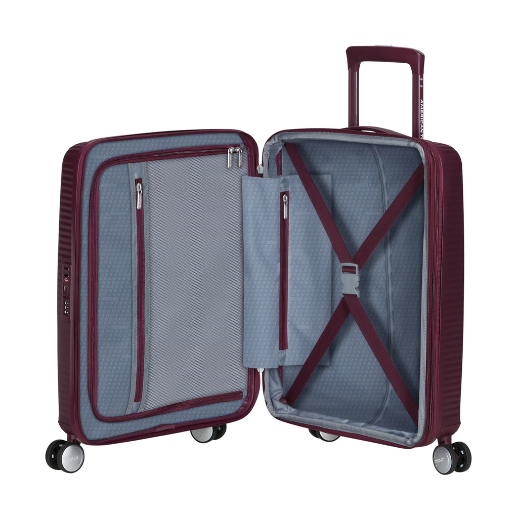 American Tourister Curio Spinner Carry-On Expandable Hardside Luggage