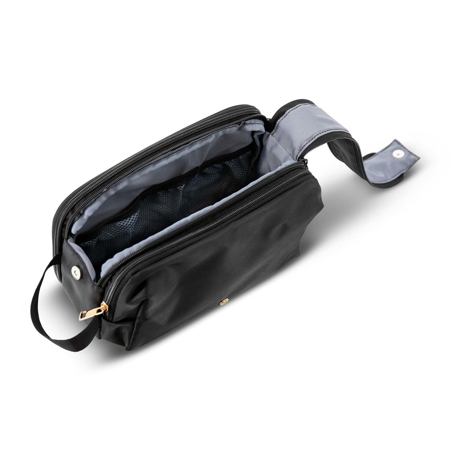 Samsonite Companion Sacs Kits de Voyage Trousse de Voyage Deluxe à Fermeture Éclair Supérieure - Noir