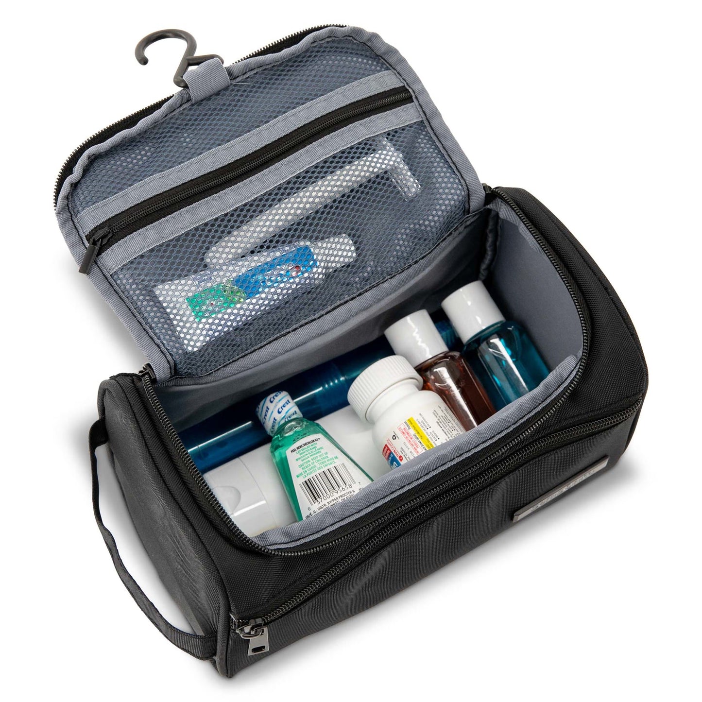 Samsonite Companion Sacs Kits de Voyage Trousse de Voyage à Fermeture Éclair Supérieure - Noir