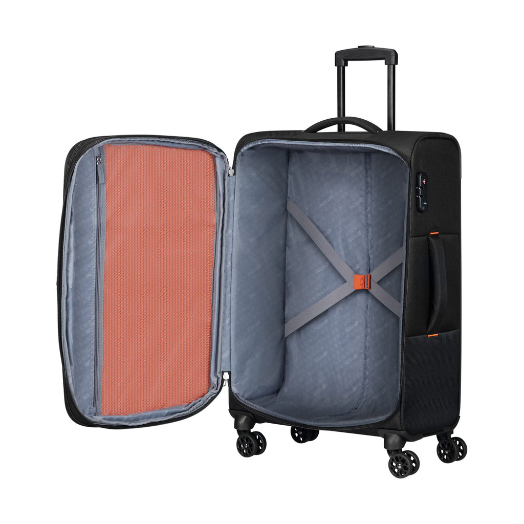American Tourister Sun Break Spinner Medium Expandable Softside Luggage