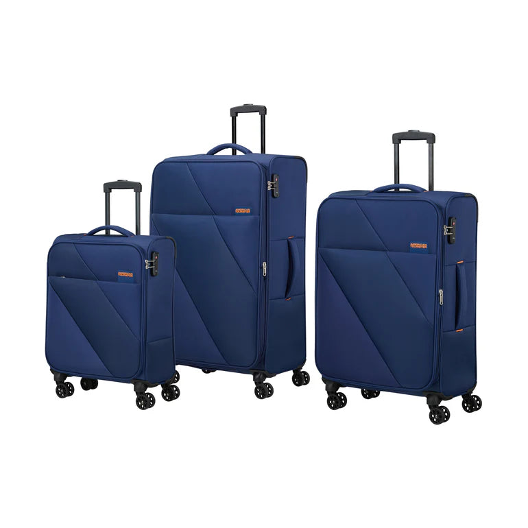 American Tourister Sun Break Ensemble imbriqué de 3 pièces Bagages souples