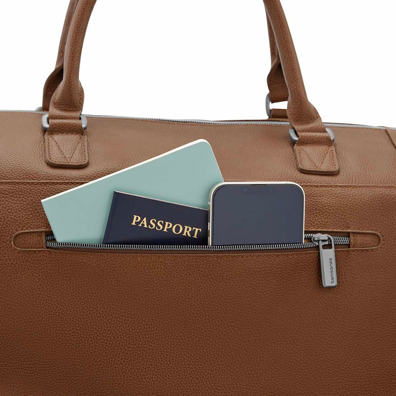 Samsonite Classic Leather Weekender Duffle