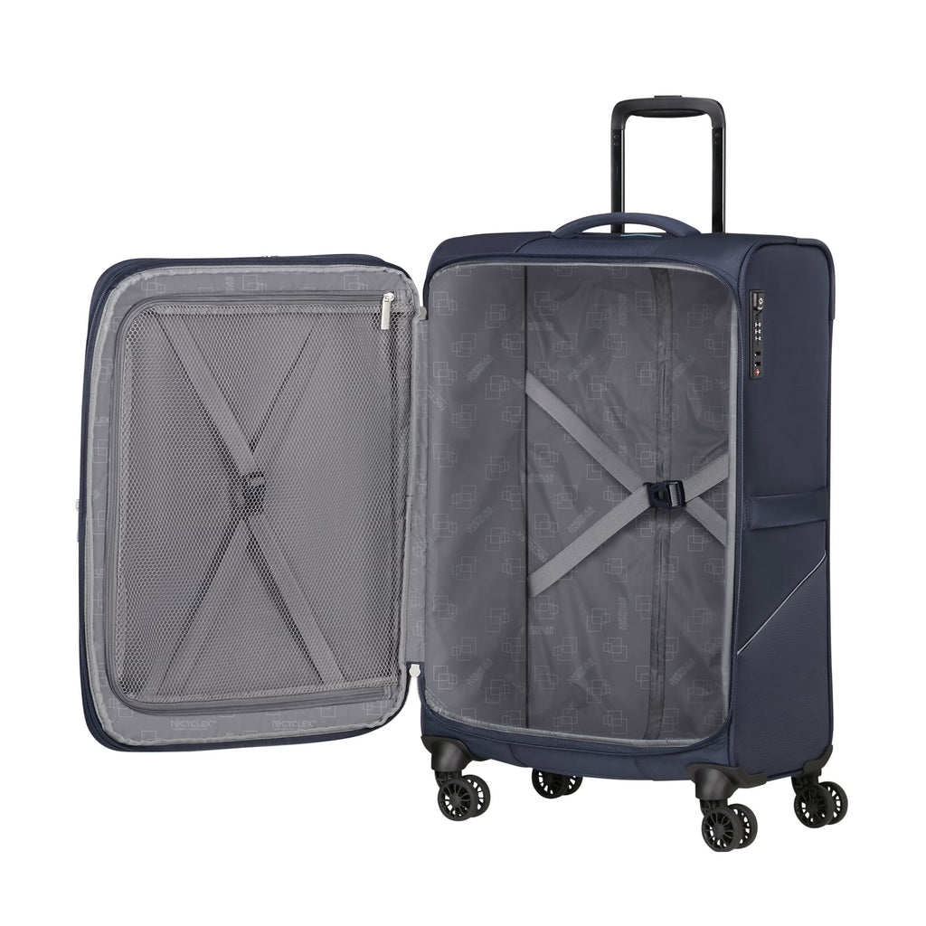 American Tourister Summerride Spinner Medium Expandable Softside Luggage
