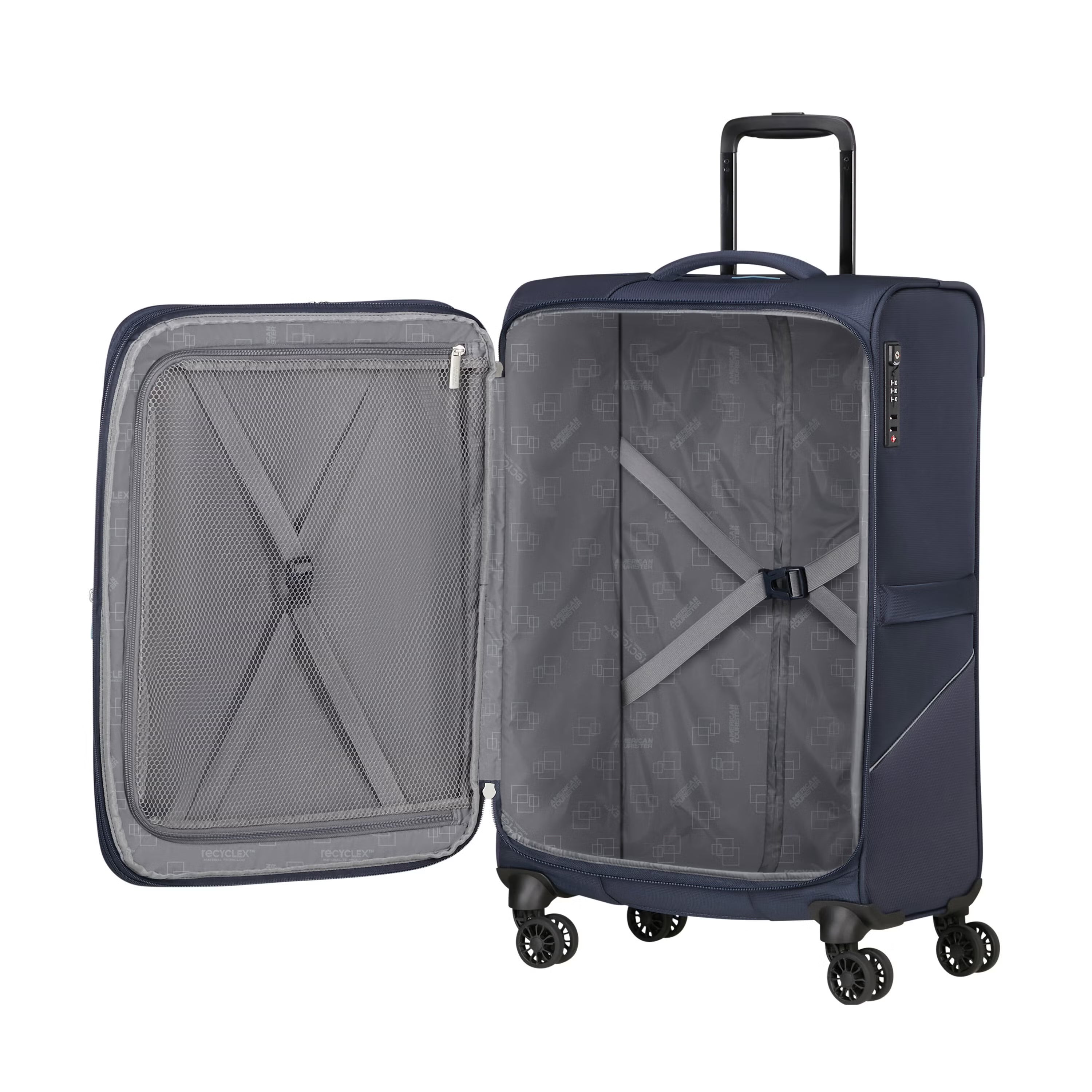 American Tourister Summerride Spinner Medium Expandable Softside Luggage