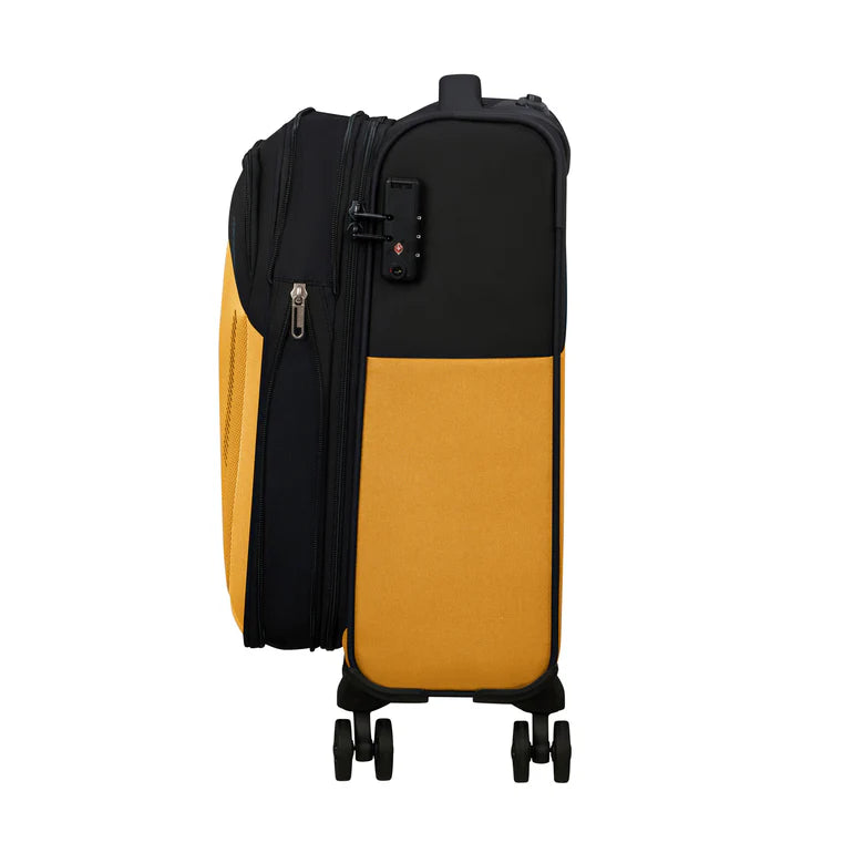 American Tourister Daring Dash Softside Carry On Luggage - Black/Yellow