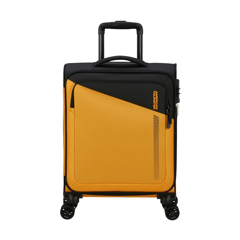 American Tourister Daring Dash Softside Carry On Luggage - Black/Yellow