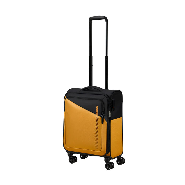 American Tourister Daring Dash Softside Carry On Luggage - Black/Yellow