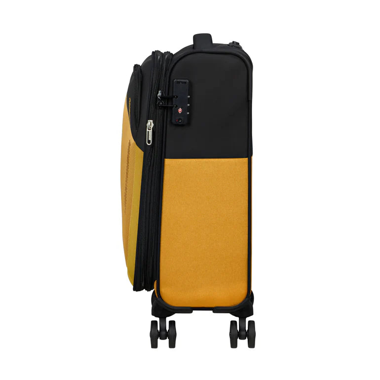 American Tourister Daring Dash Softside Carry On Luggage - Black/Yellow