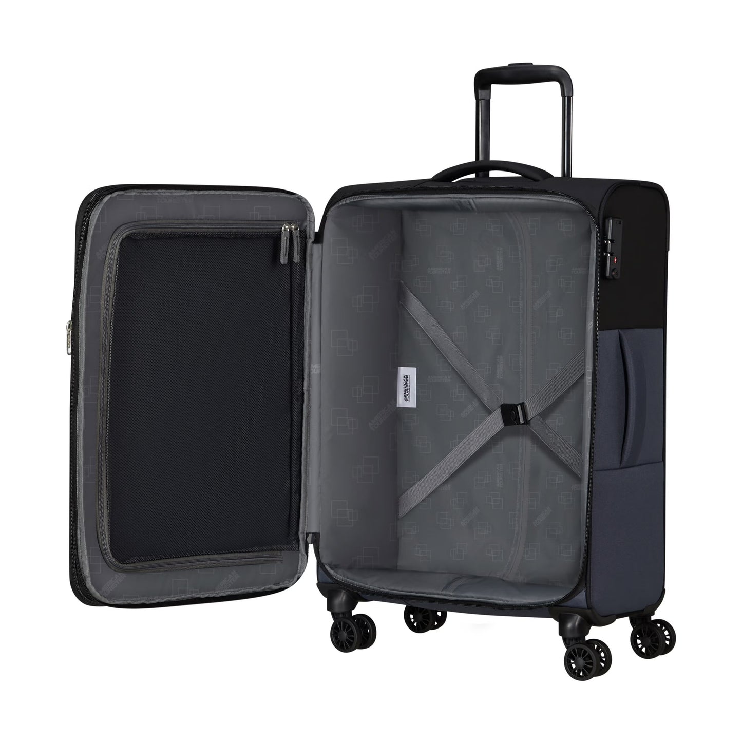 American Tourister Daring Dash Spinner Moyenne Valise Souple Extensible