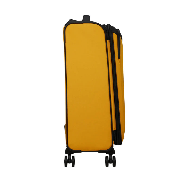 American Tourister Daring Dash Softside Medium Luggage - Black/Yellow