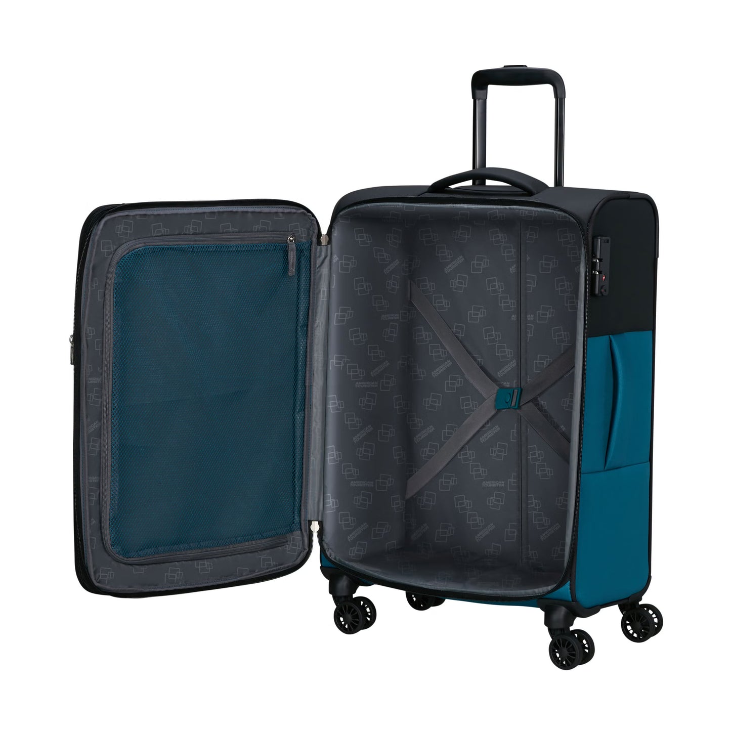 American Tourister Daring Dash Spinner Moyenne Valise Souple Extensible