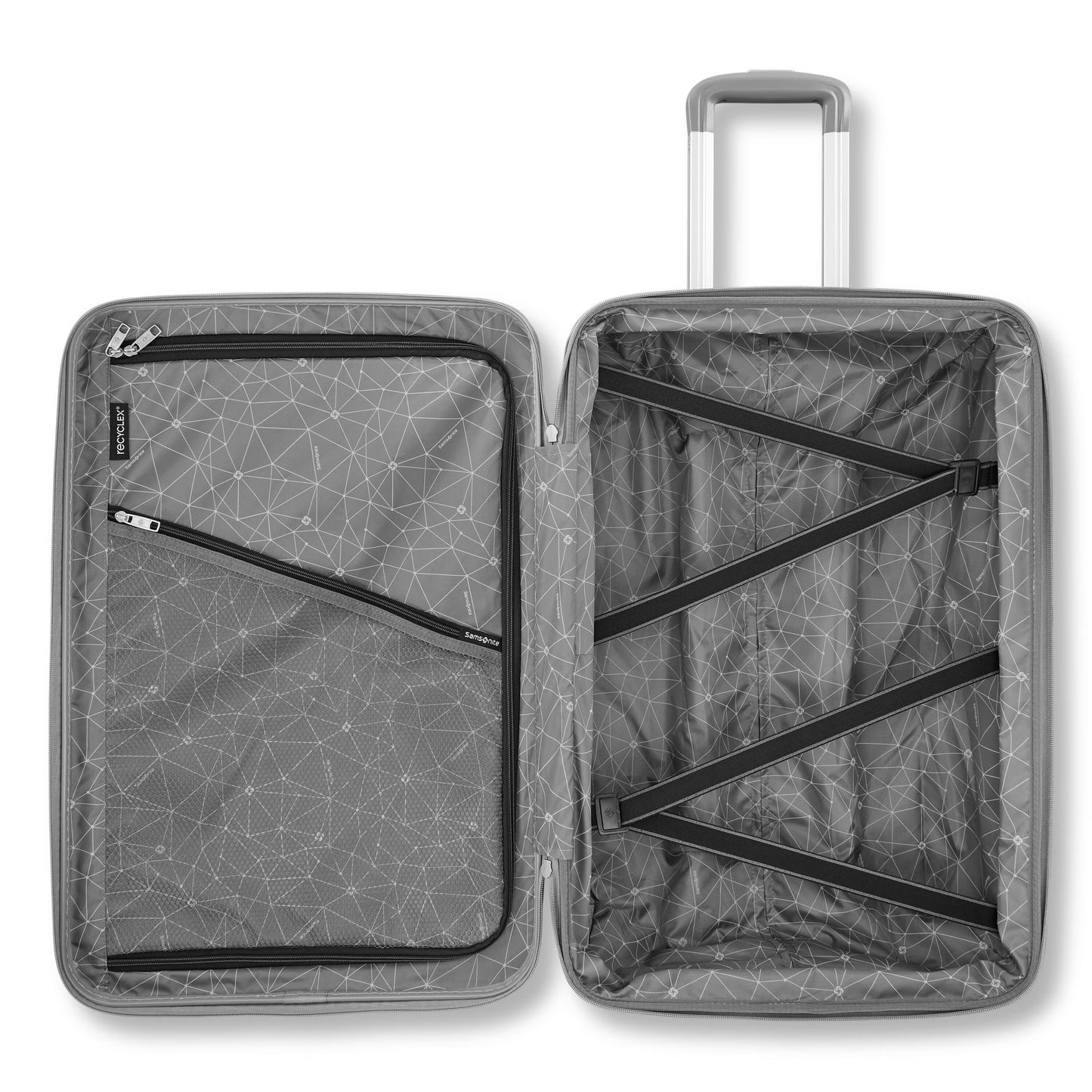 Samsonite Ziplite 6 Valise rigide extensible grande à 6 roulettes