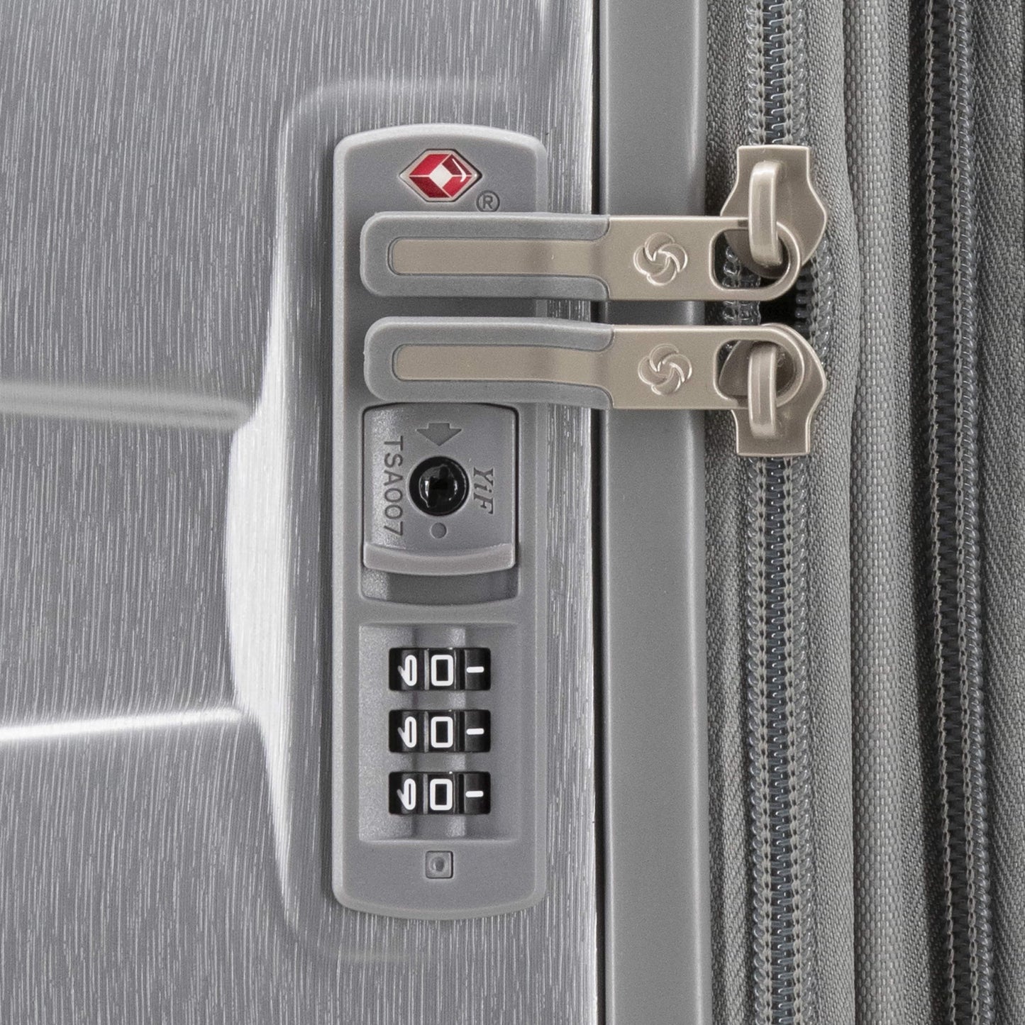 Samsonite Ziplite 6 Valise rigide extensible grande à 6 roulettes