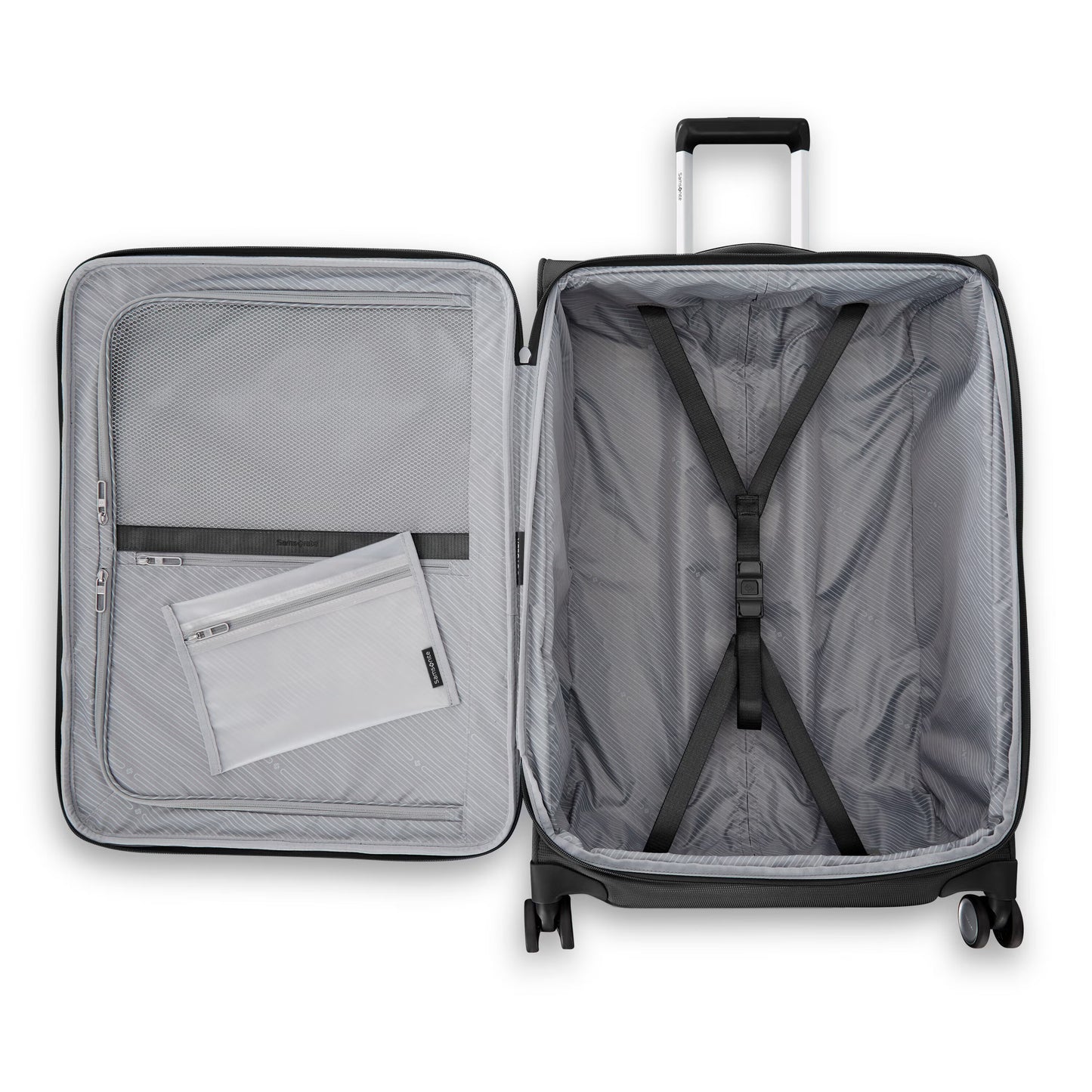 Samsonite Uplift Spinner Grande Valise Souple Extensible