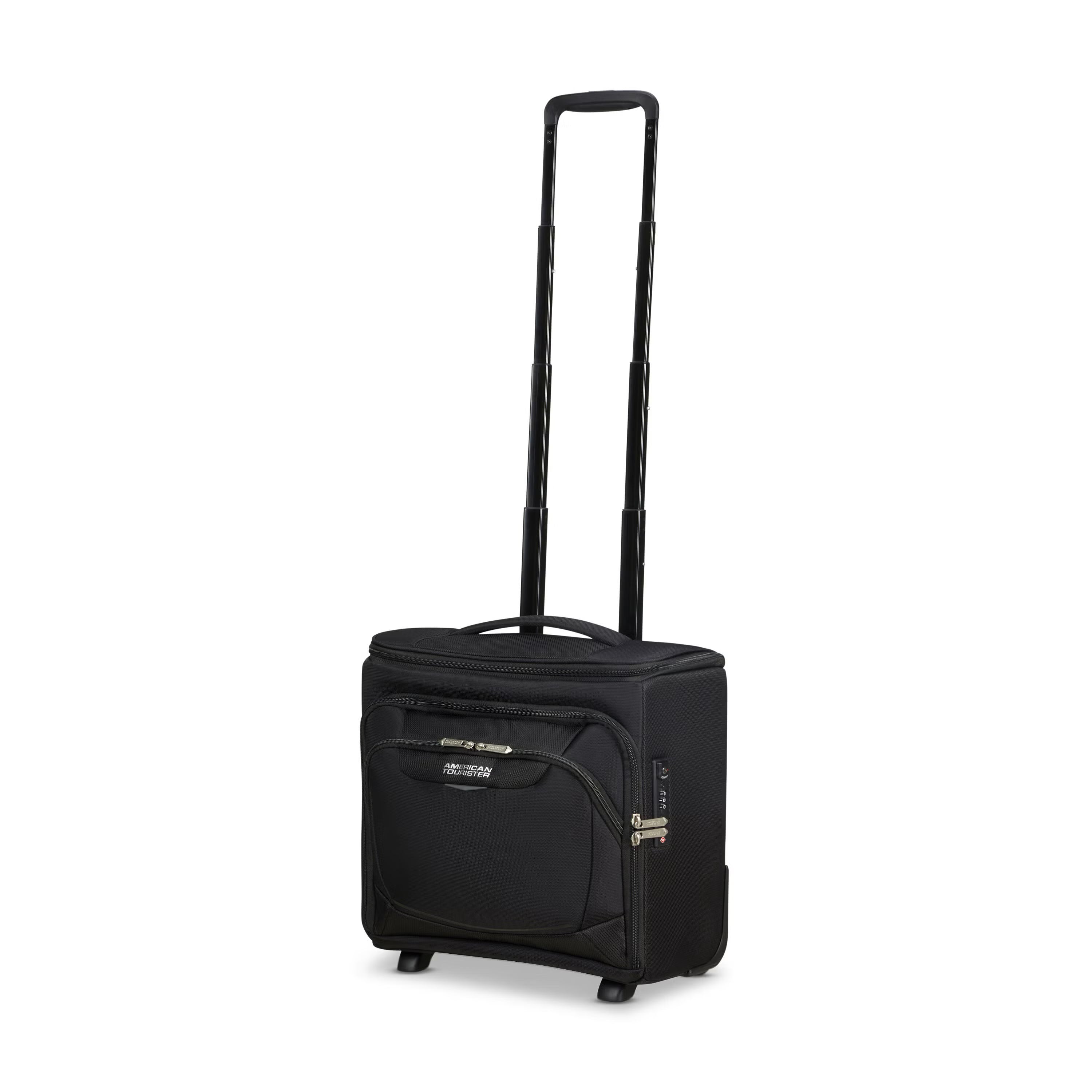 American Tourister Summerride Expandable Upright Underseater Softside Luggage - Black