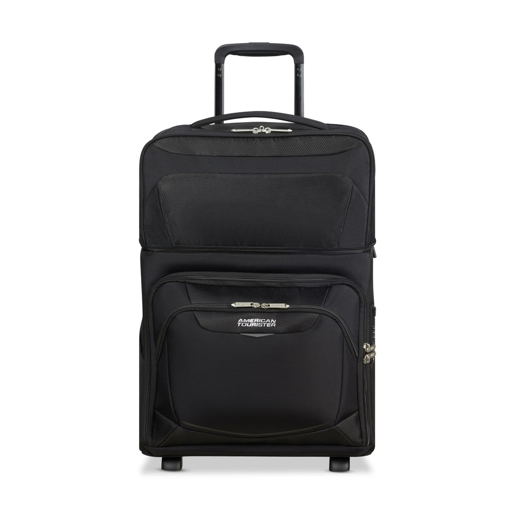 American Tourister Summerride Expandable Upright Underseater Softside Luggage - Black